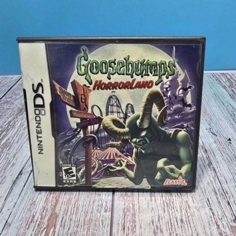 Goosebumps HorrorLand Nintendo DS Game CIB Complete with Manual NTR-CGPE-USA